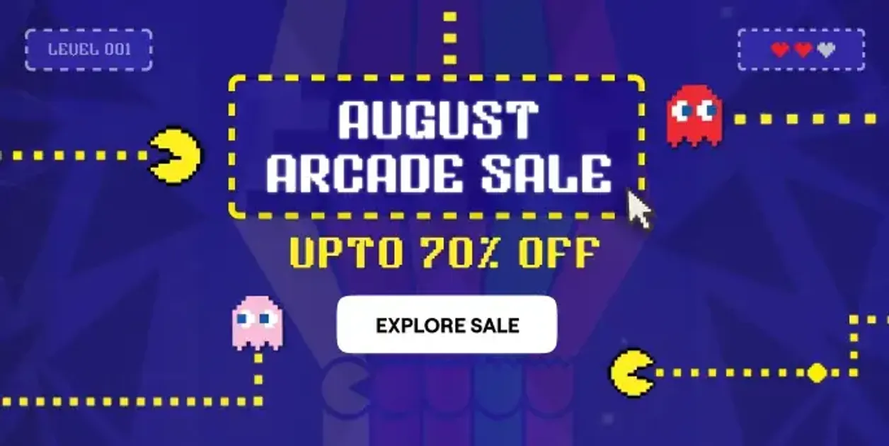 august arcade sale mobile