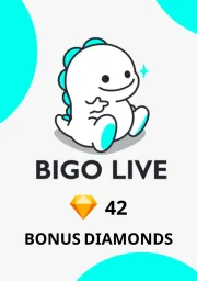 Bigo Live - 42 Bonus Diamonds - Digital Code