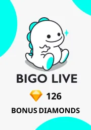 Product Image - Bigo Live - 126 Bonus Diamonds - Digital Code