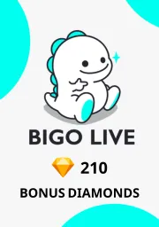 Bigo Live - 210 Bonus Diamonds - Digital Code