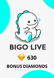 Product Image - Bigo Live - 630 Bonus Diamonds - Digital Code