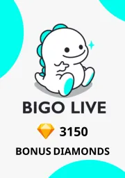 Product Image - Bigo Live - 3150 Bonus Diamonds - Digital Code