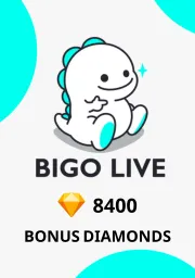 Product Image - Bigo Live - 8400 Bonus Diamonds - Digital Code