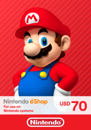  $70 Nintendo eShop Gift Card [Digital Code