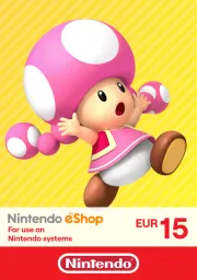 Buy Nintendo eShop €15 Gift Code (EU) Digital Card 