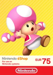 €75 Code Gift Nintendo Buy Card Digital - (EU) eShop