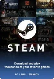 Product Image - Steam Wallet 5 MYR Gift Card (MY) - Digital Code