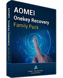Product Image - AOMEI OneKey Recovery Family Pack Edition 4 Device Lifetime - Digital Code