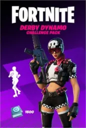 Product Image - Fortnite - Derby Dynamo Challenge Pack DLC (BR) (Xbox One / Xbox Series X|S) - Xbox Live - Digital Code