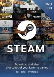 Product Image - Steam Wallet $300 TWD Gift Card (TW) - Digital Code