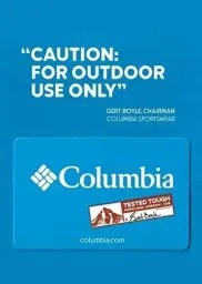 Product Image - Columbia Sportswear 5 USD Gift Card (US) - Digital Code