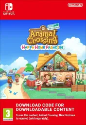 Product Image - Animal Crossing New Horizons Happy Home Paradise DLC (Europe) (Nintendo Switch) - Nintendo - Digital Key