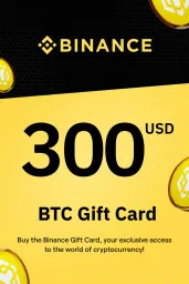 Product Image - Binance (BTC) 300 USD Gift Card - Digital Code