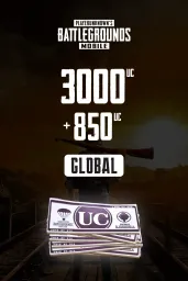 Product Image - PUBG Mobile - 3000 + 850 UC (Global) - Digital Key