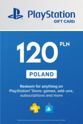 Product Image - PlayStation Store zł120 PLN Gift Card (PL) - Digital Code