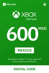 Product Image - Xbox $600 MXN Gift Card (MX) - Digital Code
