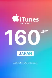 Product Image - Apple iTunes ¥160 JPY Gift Card (JP) - Digital Code