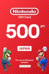Product Image - Nintendo eShop ¥500 JPY Gift Card (JP) - Digital Code