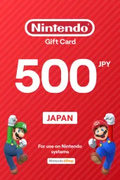 Product Image - Nintendo eShop 500 JPY Gift Card (Japan) - Digital Key