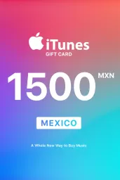 Product Image - Apple iTunes $1500 MXN Gift Card (MX) - Digital Code