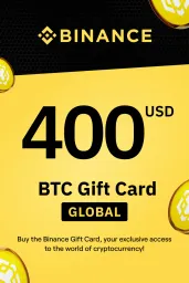 Product Image - Binance (BTC) 400 USD Gift Card - Digital Code