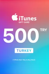 Product Image - Apple iTunes ₺500 TRY Gift Card (TR) - Digital Code
