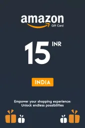 Product Image - Amazon ₹15 INR Gift Card (IN) - Digital Code