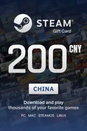Product Image - Steam Wallet ￥200 CNY Gift Card (CN) - Digital Code