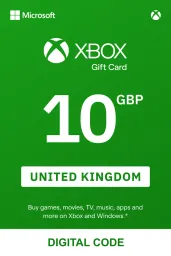Product Image - Xbox £10 GBP Gift Card (UK) - Digital Code