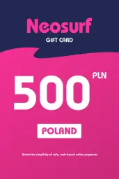 Product Image - Neosurf zł‎500 PLN Gift Card (PL) - Digital Code