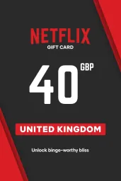 Product Image - Netflix £40 GBP Gift Card (UK) - Digital Code