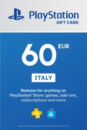 Product Image - PlayStation Store €60 EUR Gift Card (IT) - Digital Code