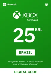 Xbox R$25 BRL Gift Card (BR) - Digital Code