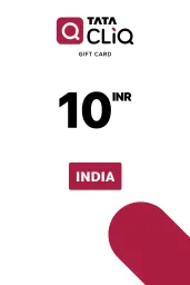 Product Image - Tata Cliq 10 INR Gift Card (India) - Digital Key