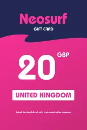 Product Image - Neosurf £20 GBP Gift Card (UK) - Digital Code