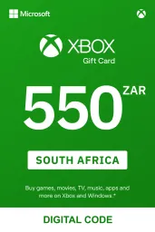 Product Image - Xbox 550 ZAR Gift Card (ZA) - Digital Code