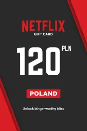 Product Image - Netflix zł‎120 PLN Gift Card (PL) - Digital Code