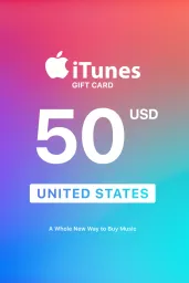 Product Image - Apple iTunes $50 USD Gift Card (US) - Digital Code