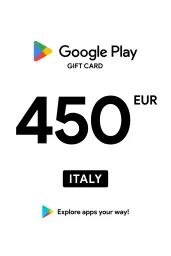 Product Image - Google Play €450 EUR Gift Card (IT) - Digital Code