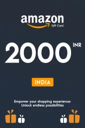 Product Image - Amazon ₹2000 INR Gift Card (IN) - Digital Code