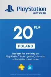 Product Image - PlayStation Store zł‎20 PLN Gift Card (PL) - Digital Code