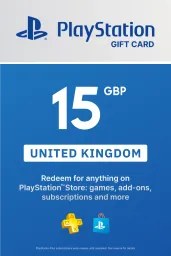 Product Image - PlayStation Store £15 GBP Gift Card (UK) - Digital Code