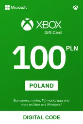 Product Image - Xbox zł‎100 PLN Gift Card (PL) - Digital Code