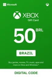 Xbox R$50 BRL Gift Card (BR) - Digital Code
