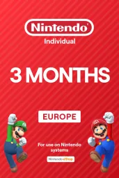Product Image - Nintendo Switch Online 3 Months Individual Membership (EU) - Digital Code