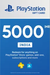 Product Image - PlayStation Store 5000 INR Gift Card (India) - Digital Key