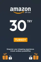 Product Image - Amazon ₺30 TRY Gift Card (TR) - Digital Code