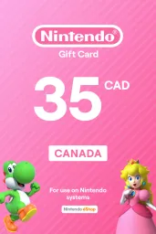 Product Image - Nintendo eShop $35 CAD Gift Card (CA) - Digital Code