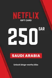 Product Image - Netflix 250 SAR Gift Card (SA) - Digital Code