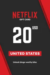 Product Image - Netflix $20 USD Gift Card (US) - Digital Code